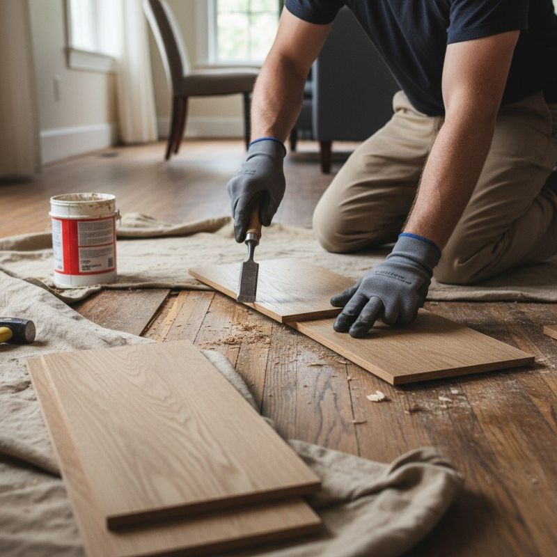 Wood Floor Repair Service